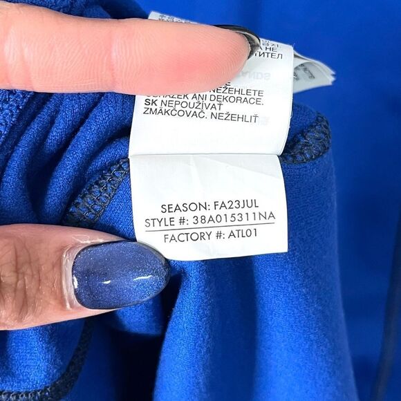 Spyder Sweatshirt Men’s Medium Blue 1/2 Neck Zip Pullover Jacket - Picture 6 of 6